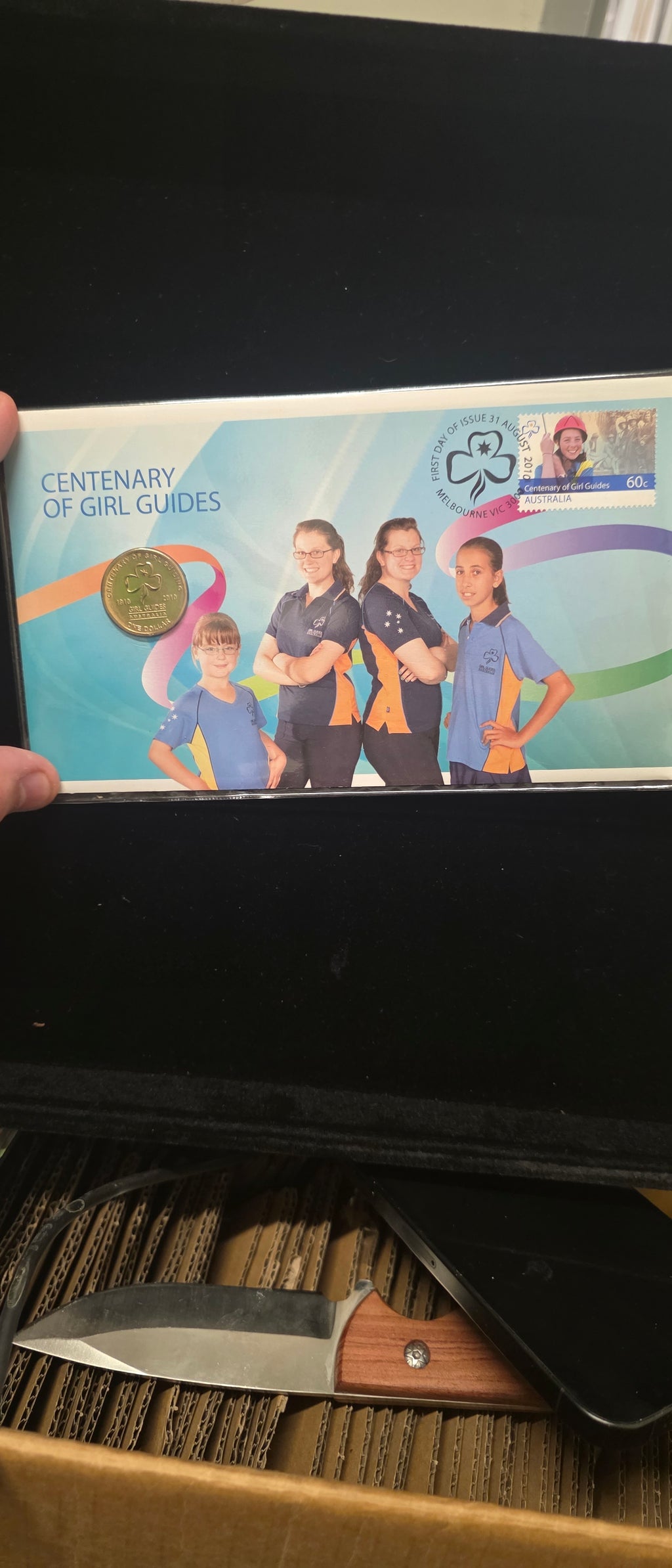 #037 Centenary of Girl Guides 2010 PNC – Australia Post Coin & Stamp First Day Cover