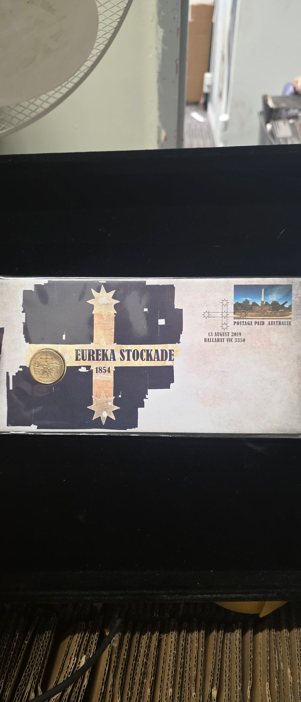 #066 Eureka Stockade 1854 PNC – Limited Edition Australia Post Coin & Stamp Cover