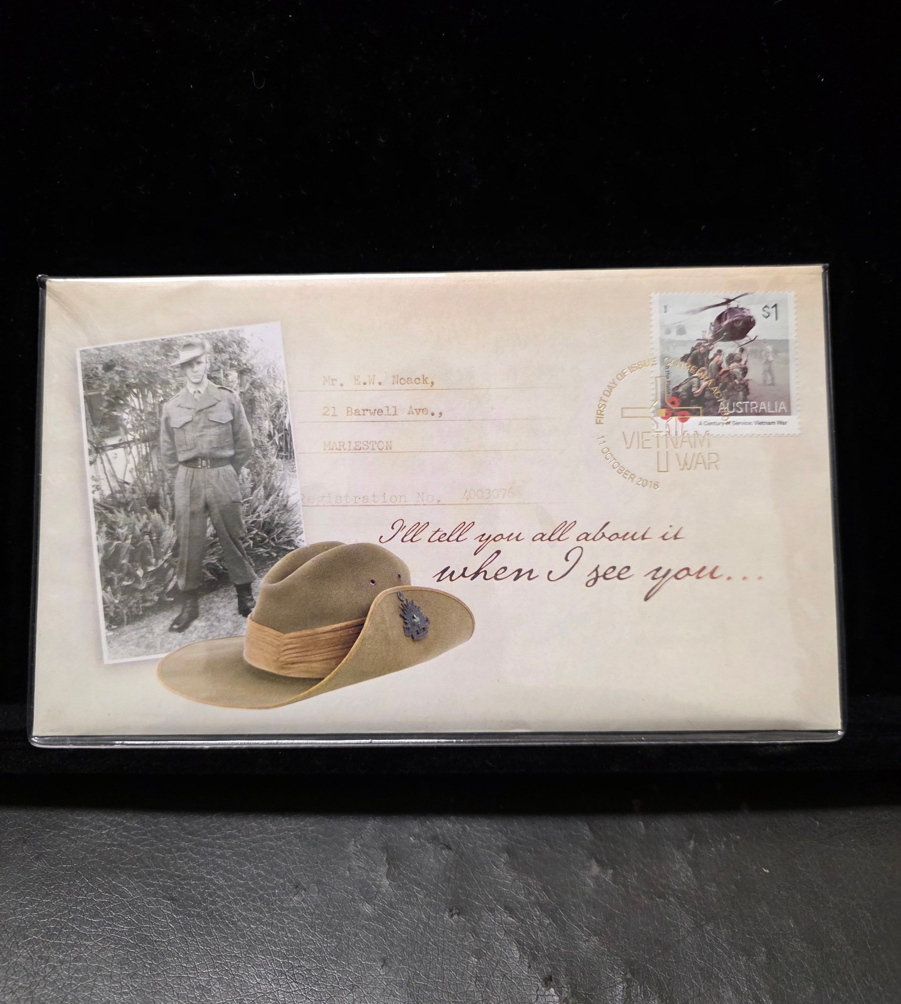 #168 Vietnam War First Day Cover – Australia Post Limited Edition (0420/3500)