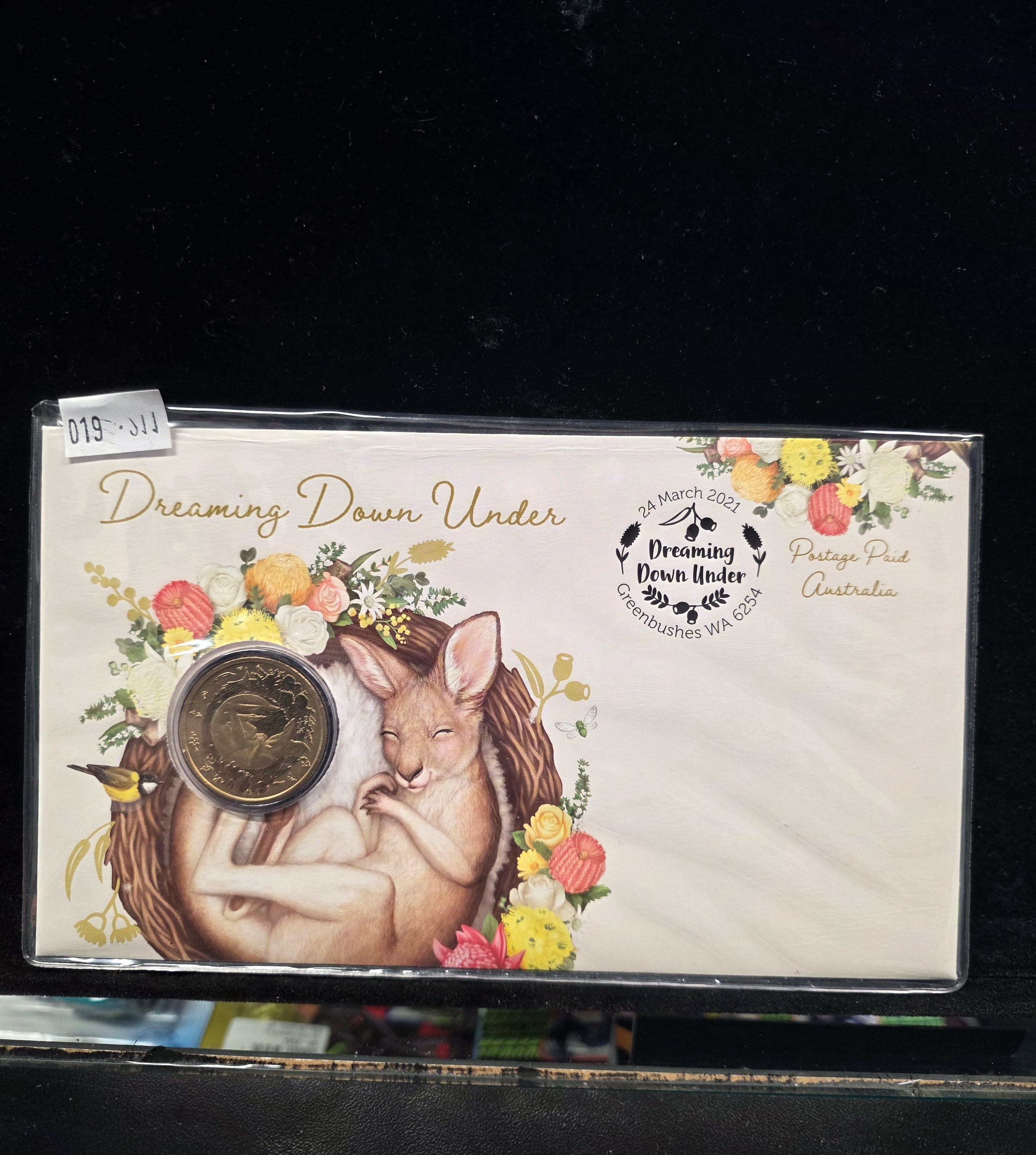 #019 Dreaming Down Under 2021 Kangaroo PNC – Australia Post Limited Edition (6000 Made)