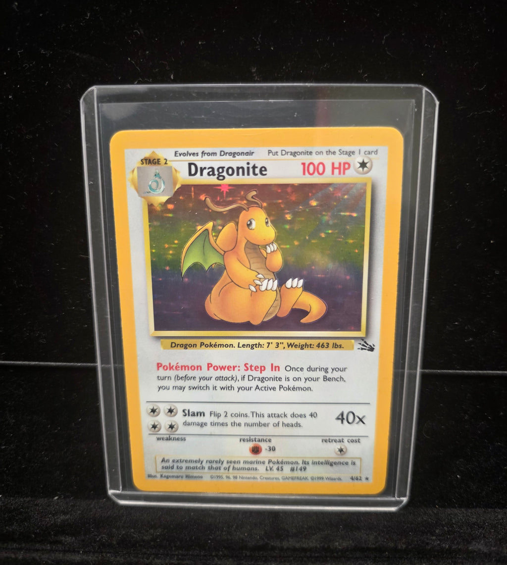 #Pk003 Dragonite Holo  – Vintage WotC Pokémon Card (1999)