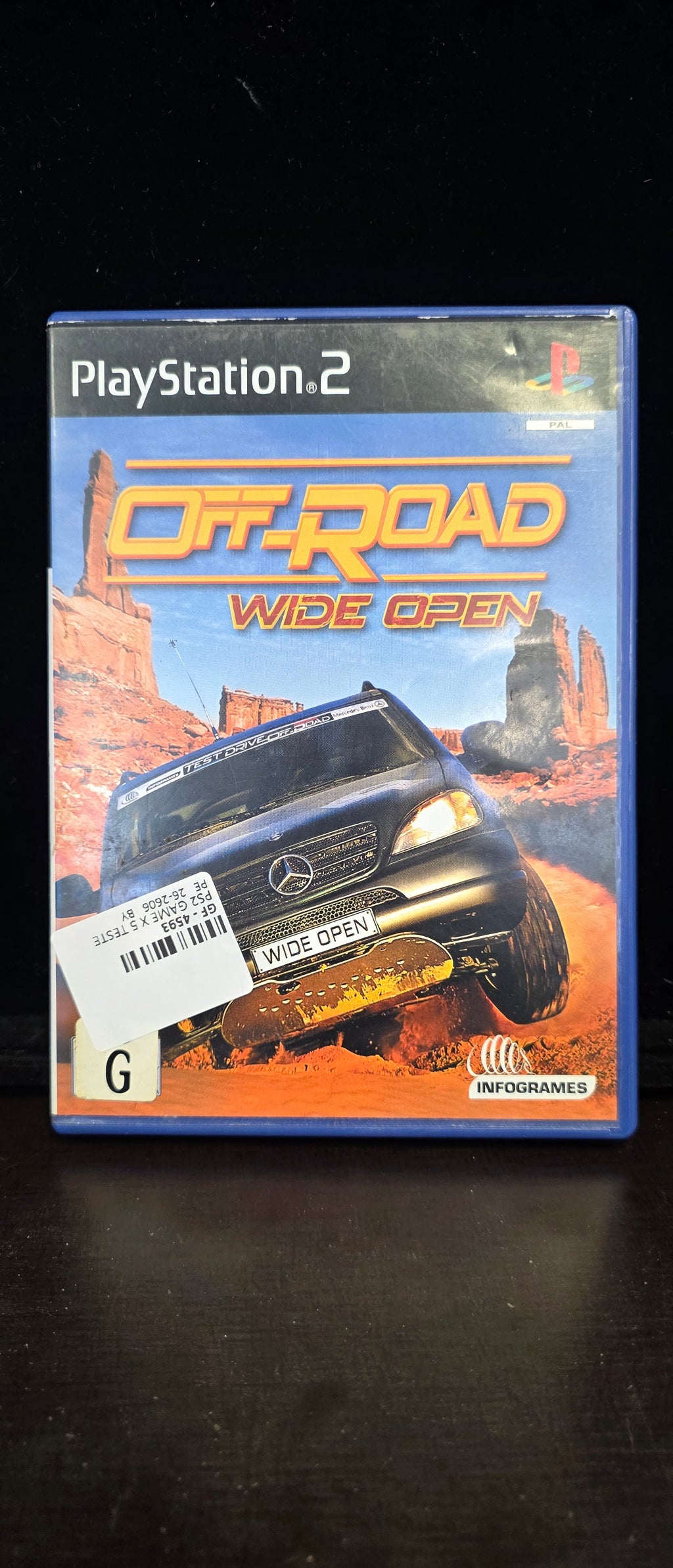 #P018 PS2 Off-Road Wide Open (PAL) • Complete CIB Racing Game • Tested & Working