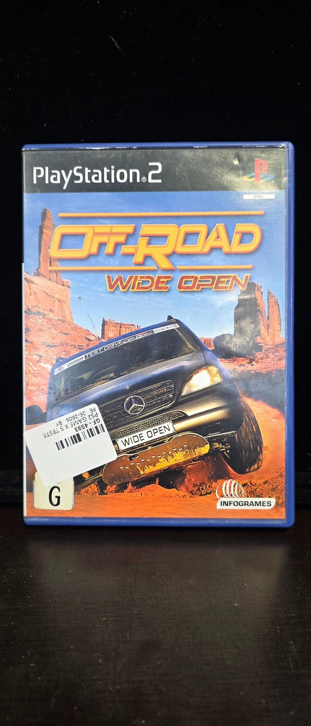 #P018 PS2 Off-Road Wide Open (PAL) • Complete CIB Racing Game • Tested & Working