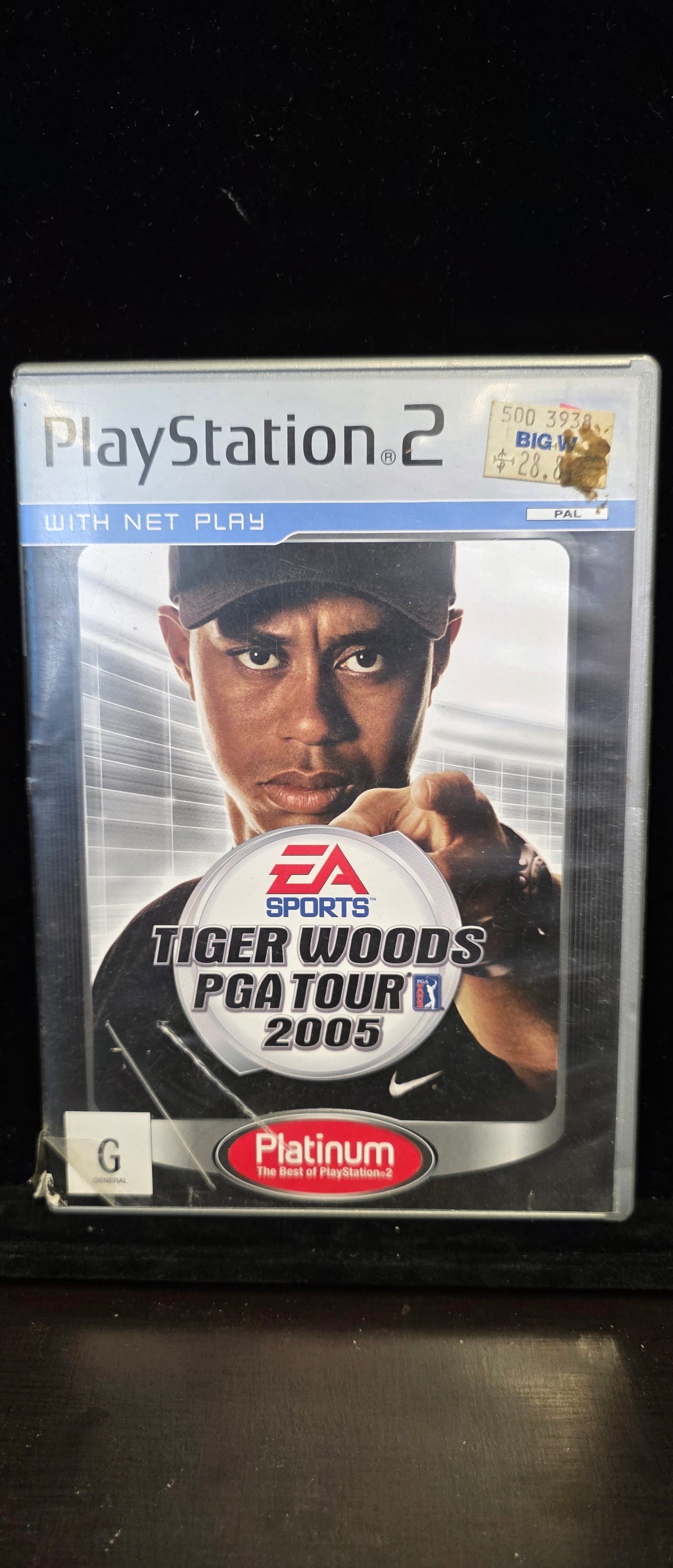 #P018 PlayStation 2 PS2 Tiger Woods PGA Tour 2005 – Platinum Edition PAL Golf Game