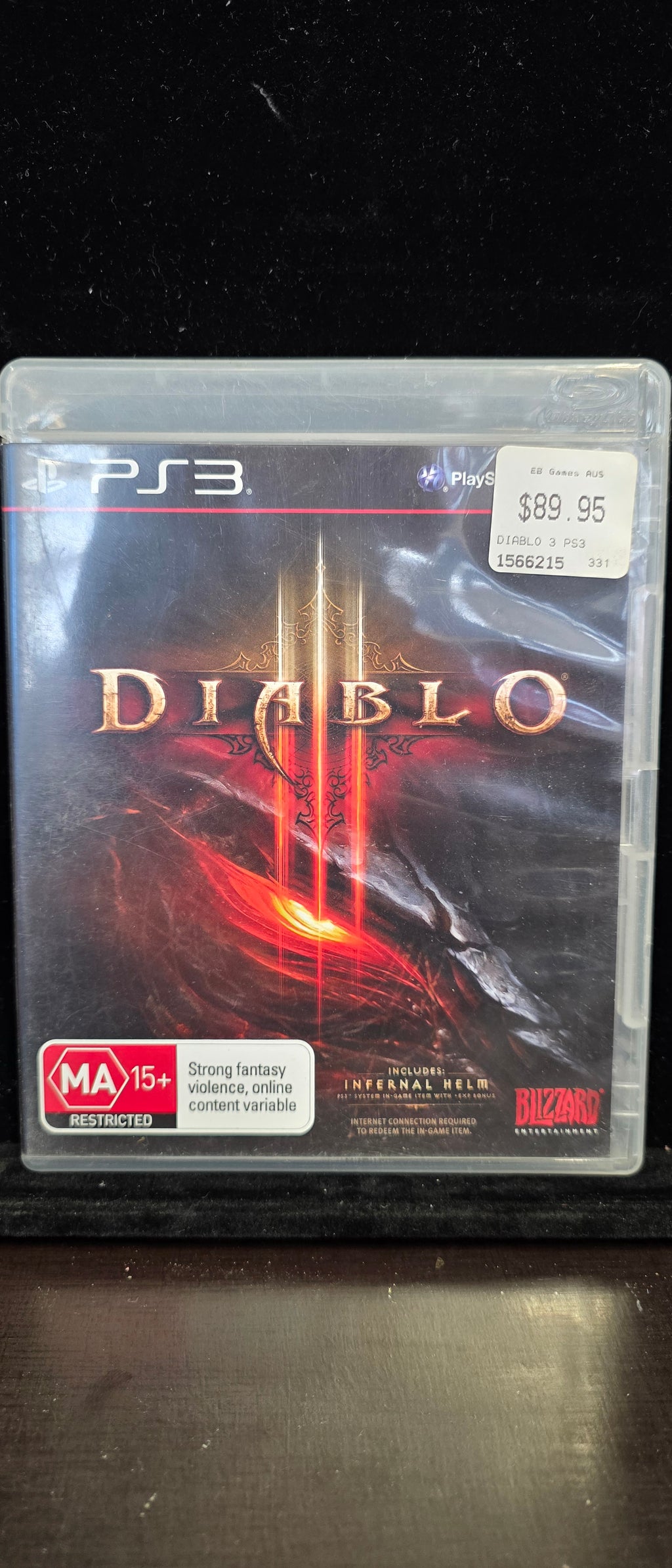 #P018 PS3 Diablo III (PlayStation 3) • MA15+ AU Release • Complete CIB Game