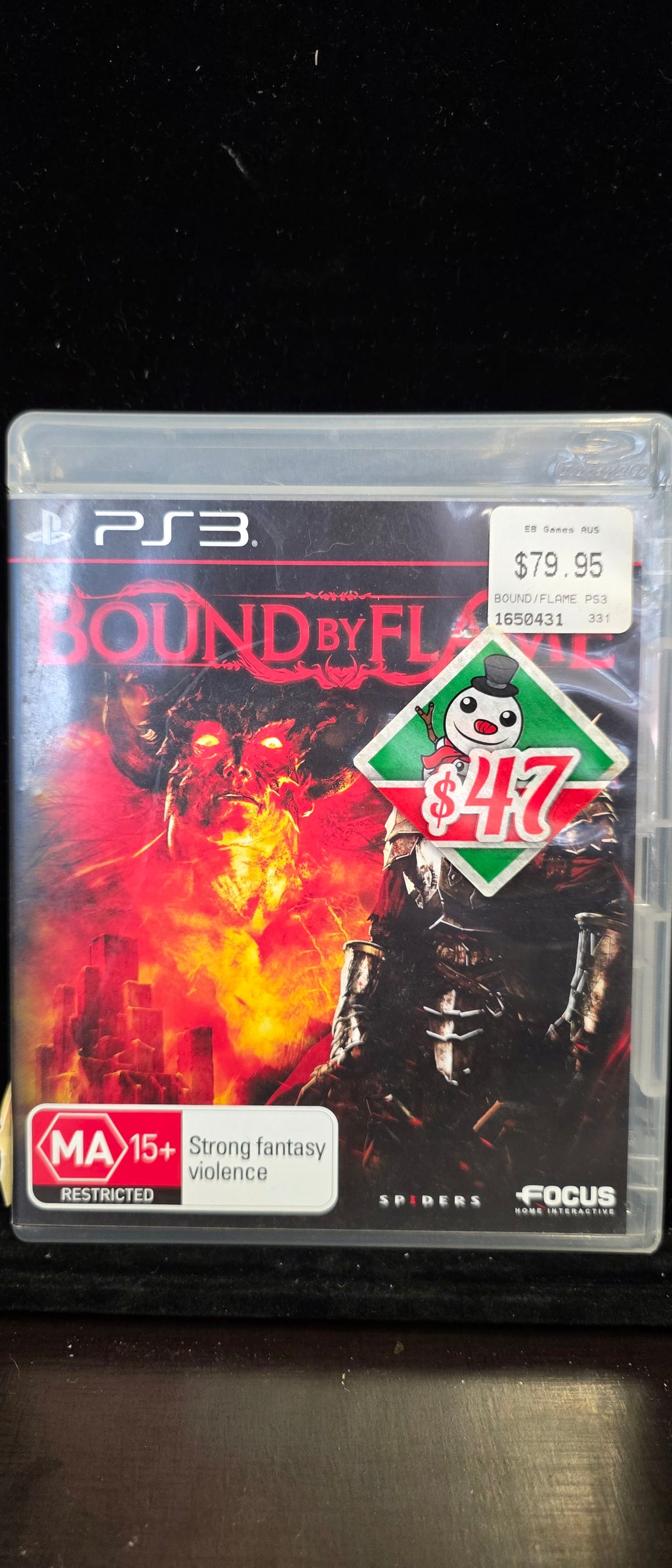 #P018 Bound by Flame (Sony PS3, PAL) MA15+ Action RPG Game Case