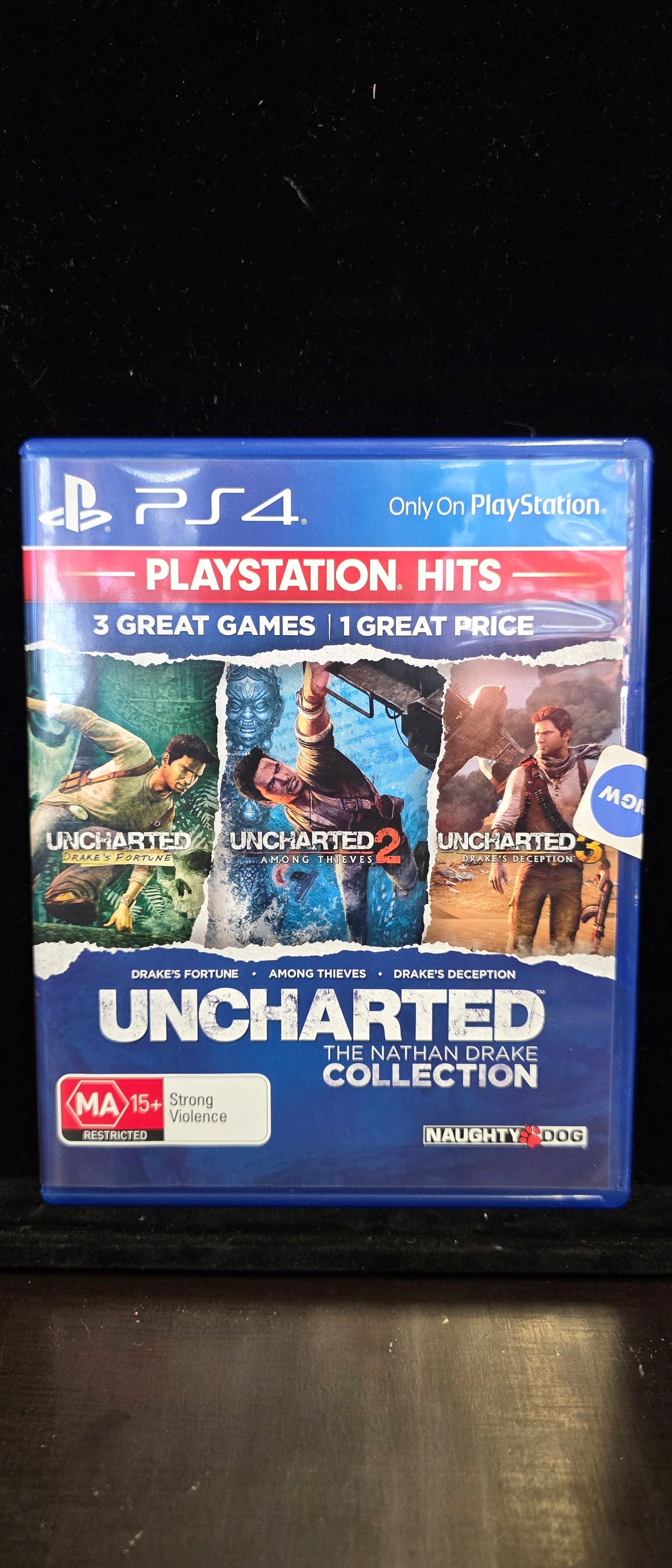 #P018 PS4 Uncharted: The Nathan Drake Collection – PlayStation Hits (AU MA15+) Complete Game