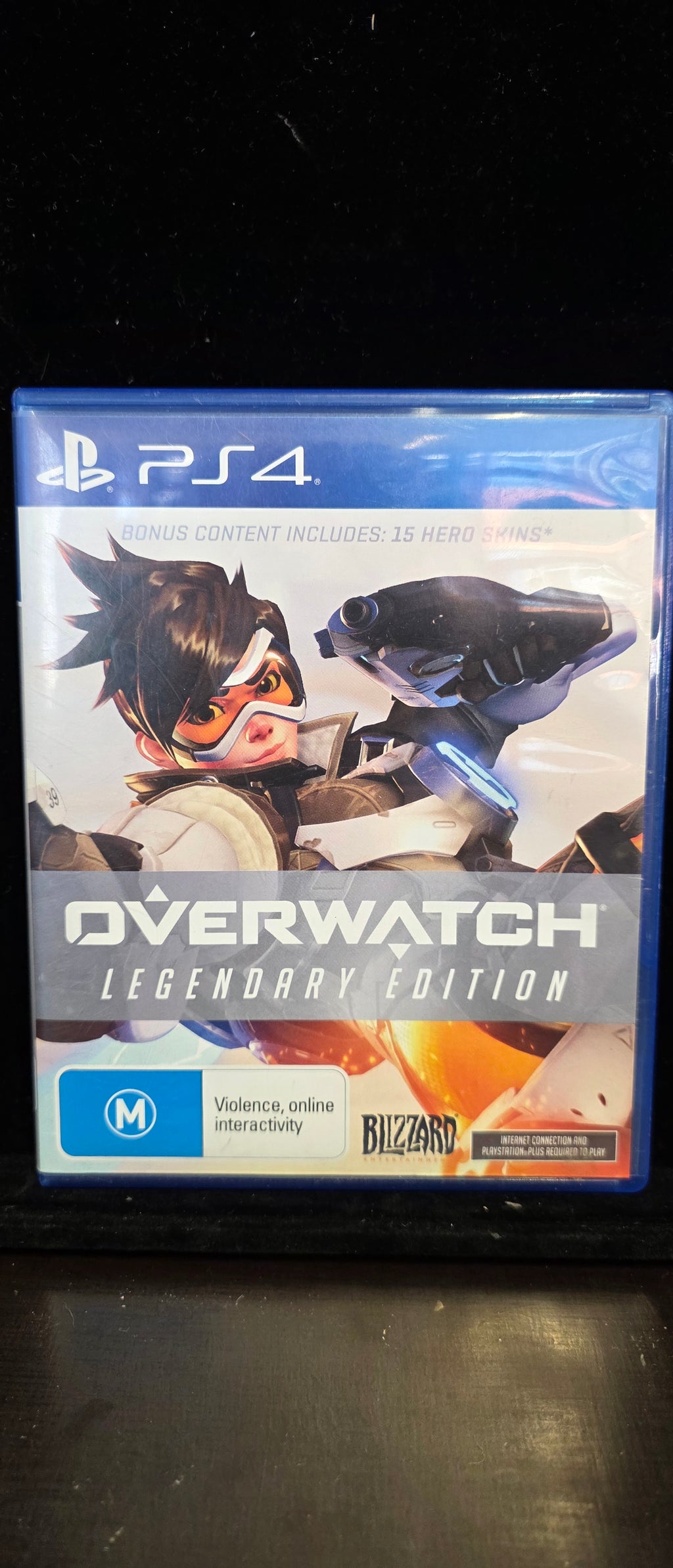 #P018 PS4 Overwatch Legendary Edition (Bonus 15 Hero Skins) – Complete in Case, M Rated Australia