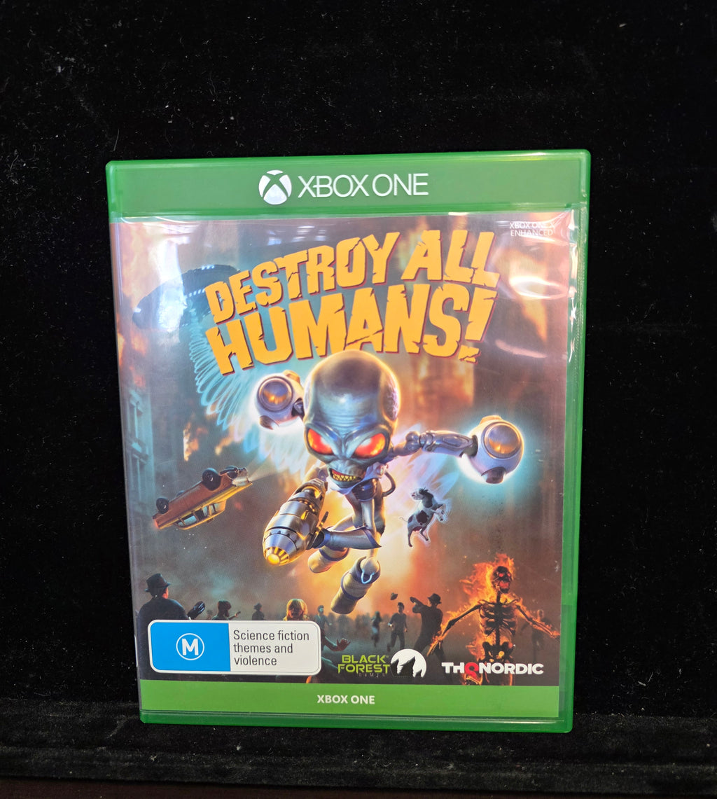 #P018 Destroy All Humans! Xbox One – Complete, Like New, AU M Rating