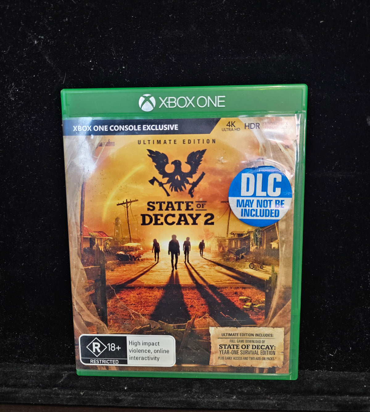 #P018 Xbox One | State of Decay 2 Ultimate Edition | Preowned | R18+ | DLC Not Guaranteed