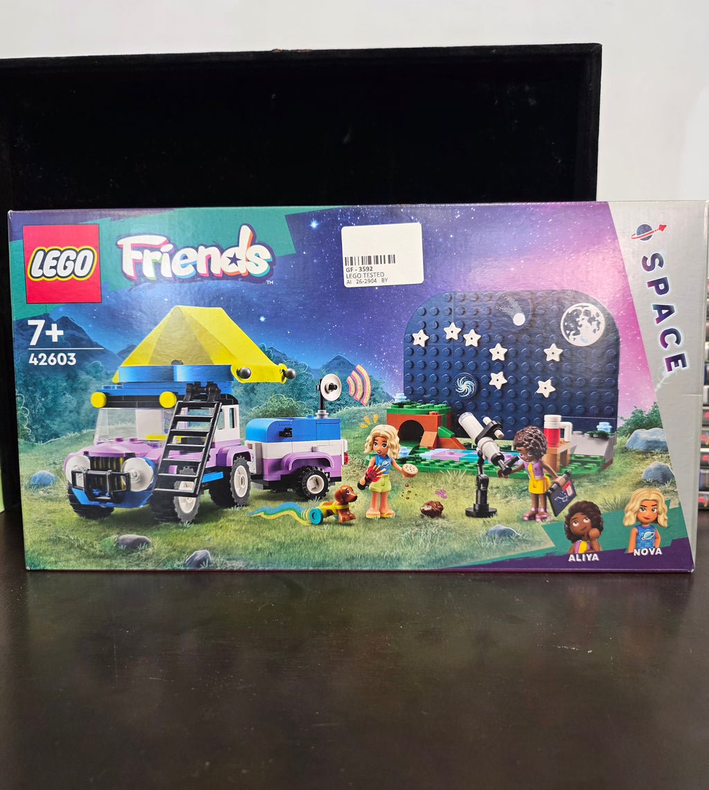 #P018 LEGO Friends Space Set 42603 – Aliya & Nova Stargazing Camping Truck – NEW Sealed
