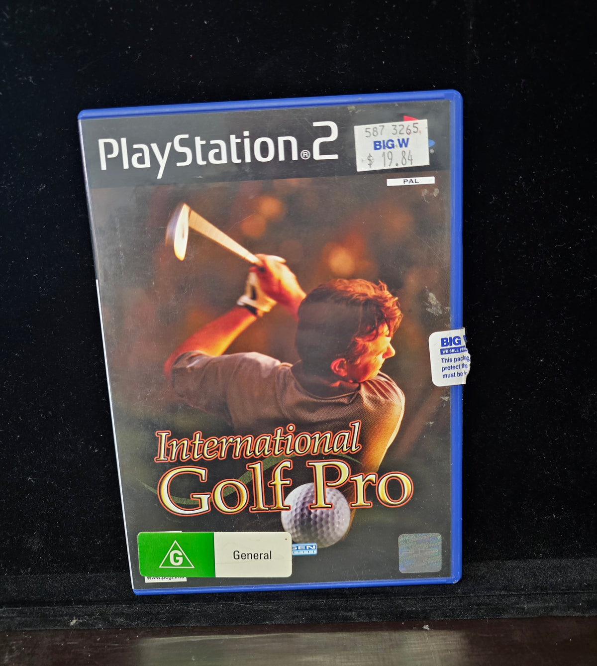 #P019 PlayStation 2 **International Golf Pro** (PAL, G Rated) – Complete in Case