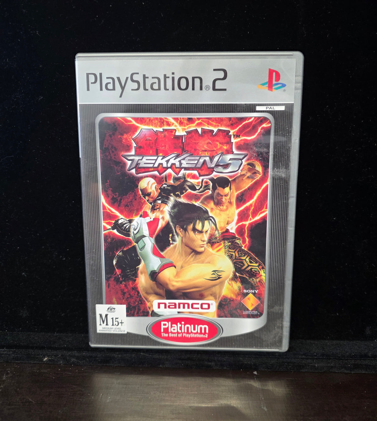 #P019 Tekken 5 (Platinum) – PlayStation 2 PS2 PAL Game M15+ Namco CIB