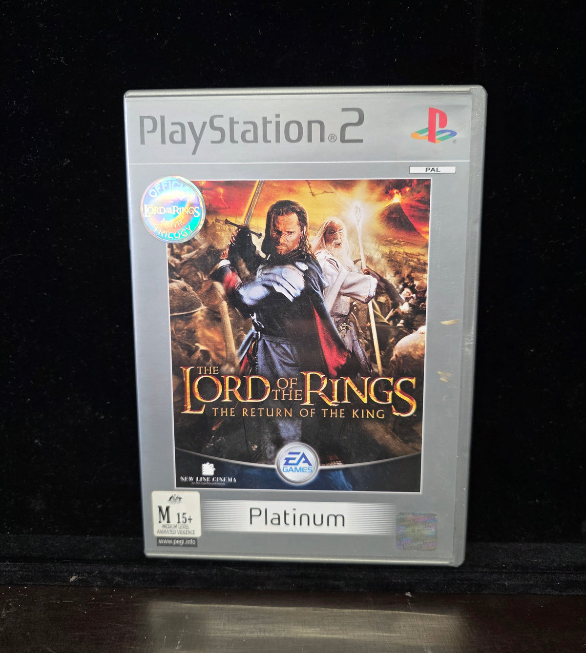 #P019 PS2 LOTR: The Return of the King – Platinum PAL Edition PlayStation 2 Game