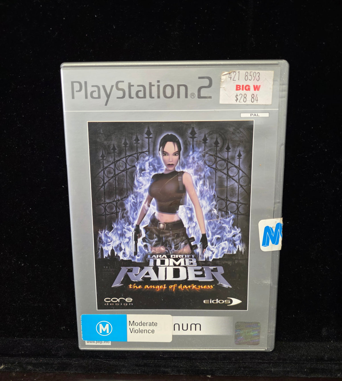 #P019 PS2 Tomb Raider: The Angel of Darkness – Platinum PAL Edition CIB – Tested & Working