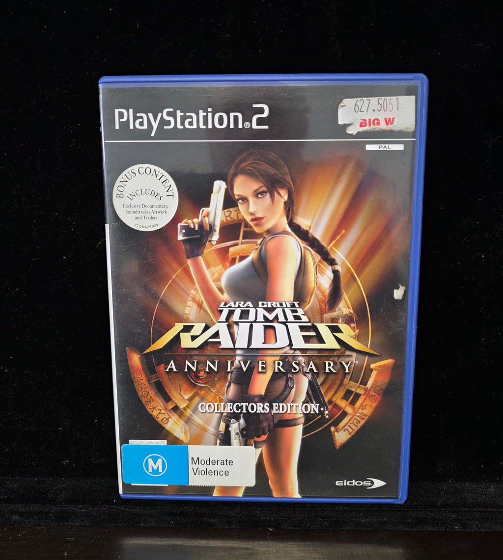 #P019 PS2 Lara Croft Tomb Raider Anniversary Collector’s Edition PAL CIB