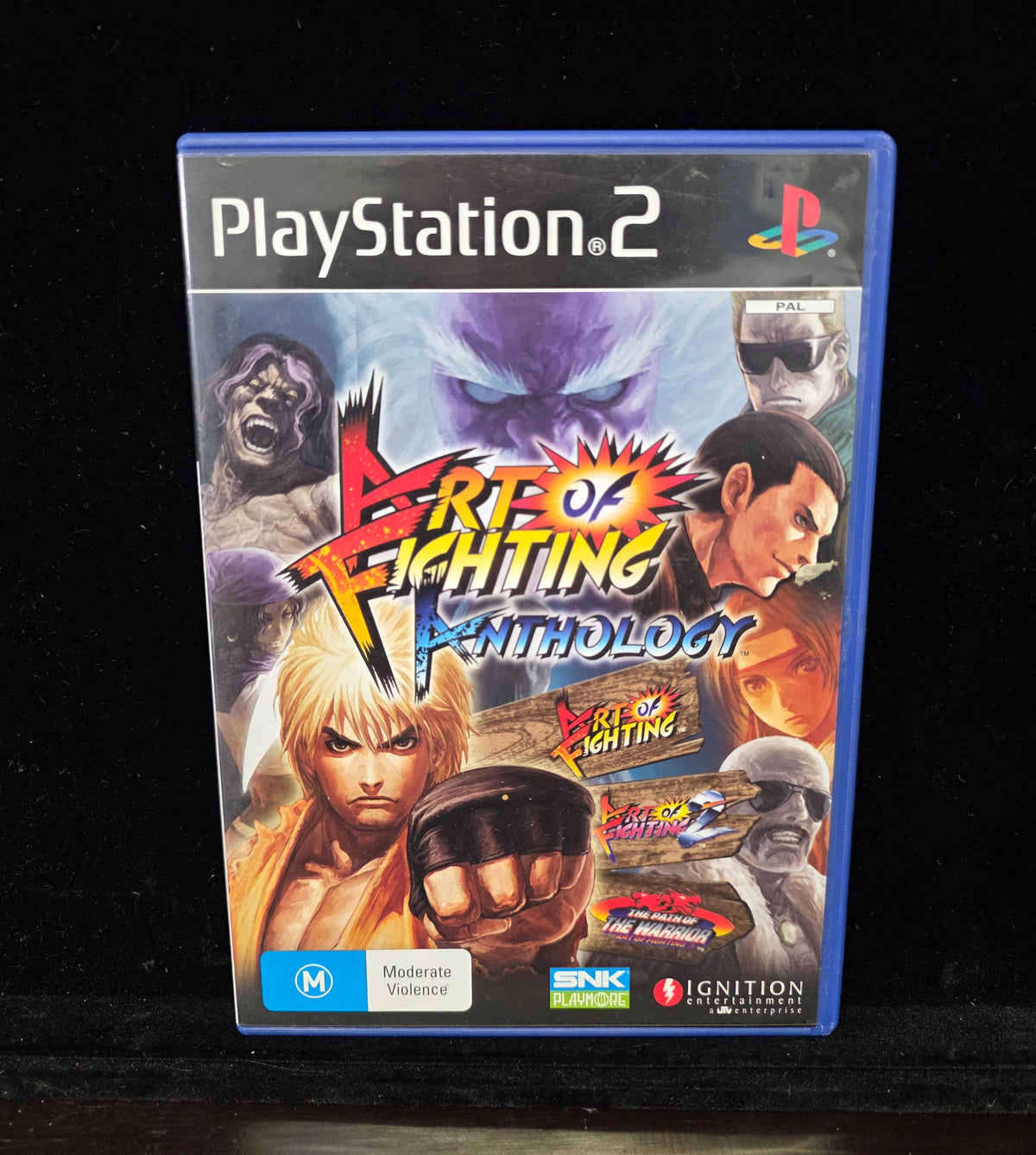 #P019 PlayStation 2 **Art of Fighting Anthology** PS2 PAL (AUS) – Complete in Case