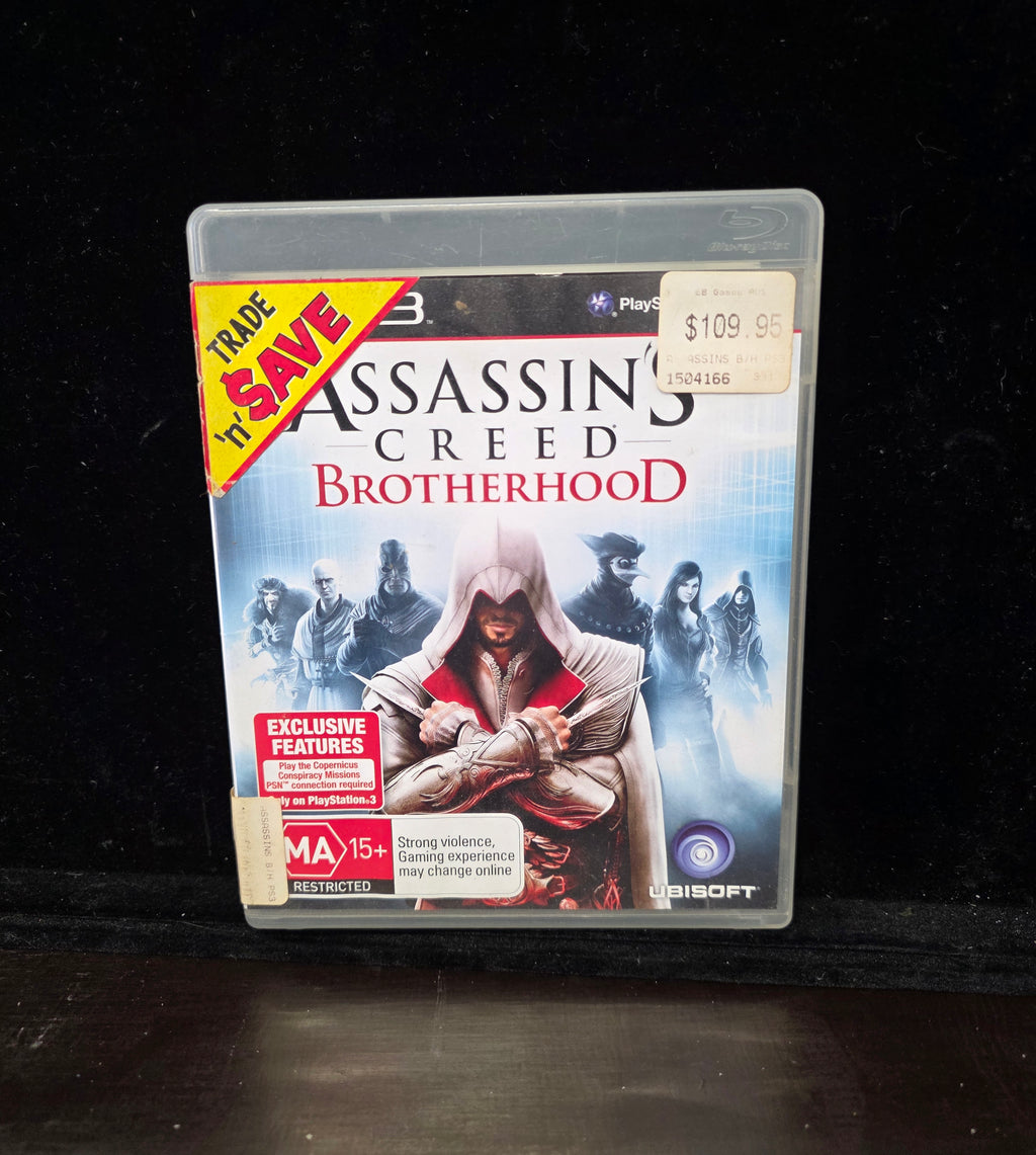 #P019 PS3 Assassin’s Creed: Brotherhood – Complete CIB – MA15+ Australian Release