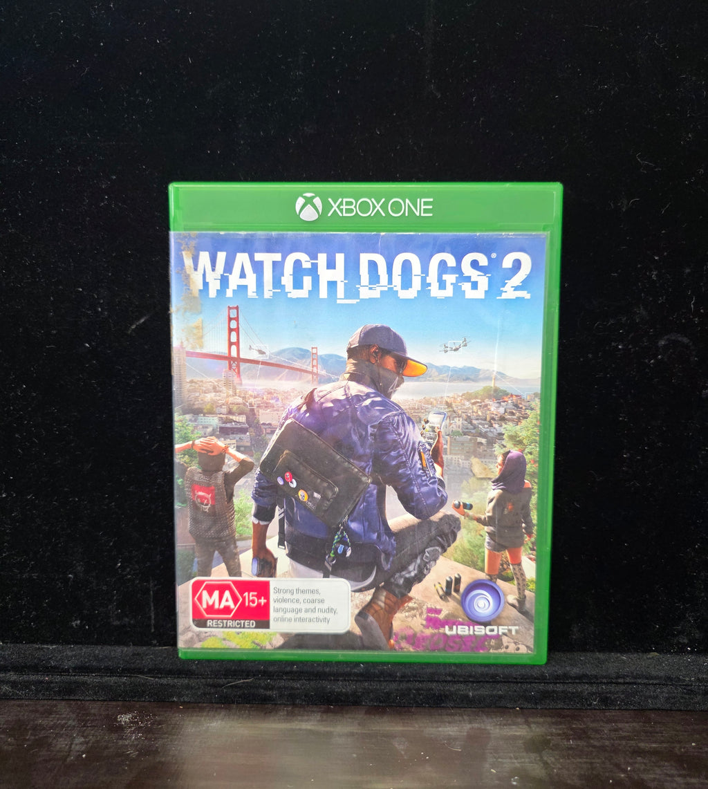 #P019 Xbox One “Watch Dogs 2” Game – MA15+ Rating, PAL AU, Complete Case