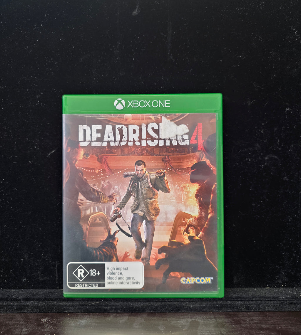 #P019 Dead Rising 4 (Xbox One) – R18+ AU Release – Complete Case & Artwork – Preowned Video Game