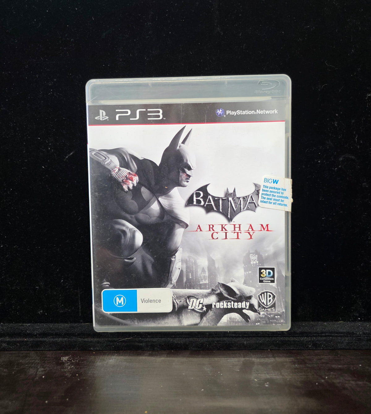 #P020 PS3 Game – Batman: Arkham City (PAL AUS, Complete Case & Manual, M Rating)