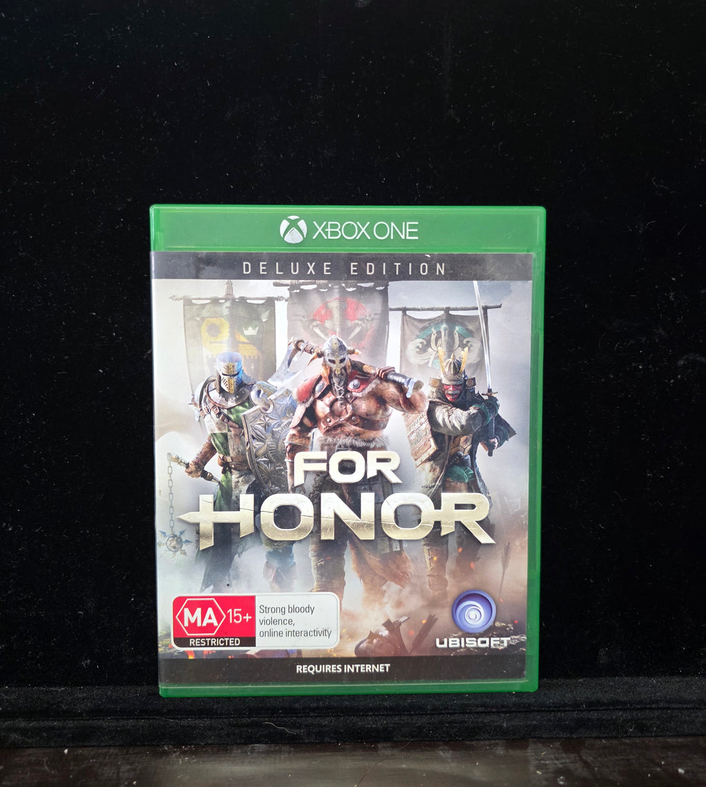 #P020 Xbox One – For Honor Deluxe Edition (MA15+) – Complete in Case, Tested & Working