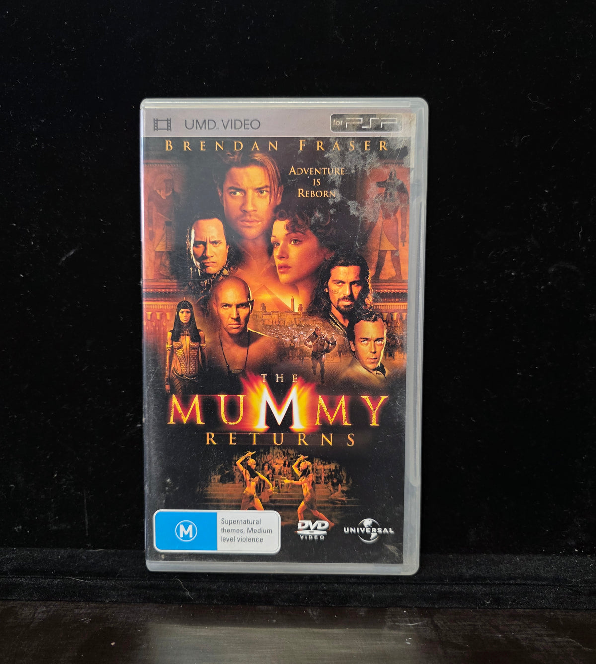 #P020 The Mummy Returns UMD Video for PSP – Brendan Fraser Movie (AUS Release, Complete)