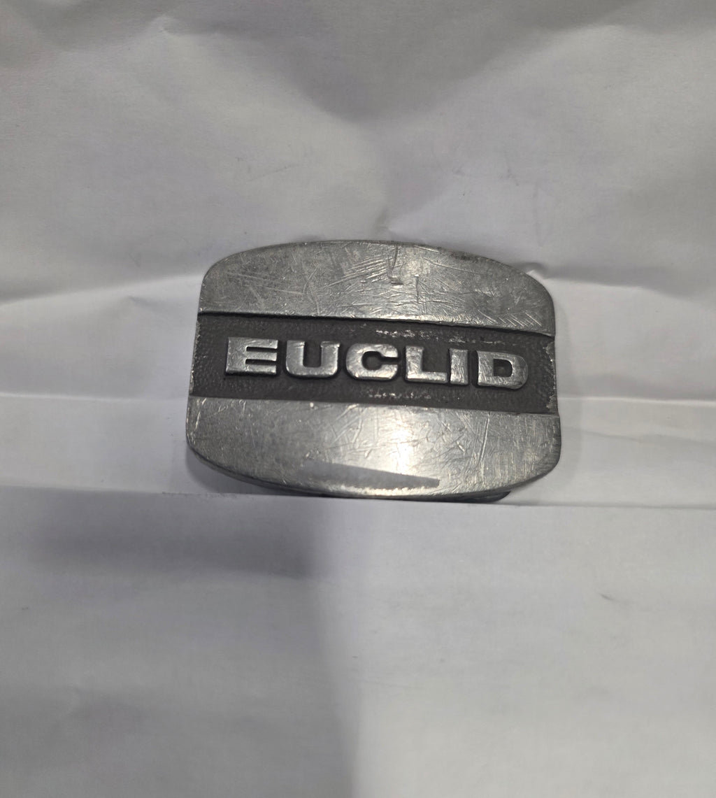 #P022 Vintage EUCLID Metal Belt Buckle – Benson House Australia – Heavy Equipment / Earthmover Promo Collectible