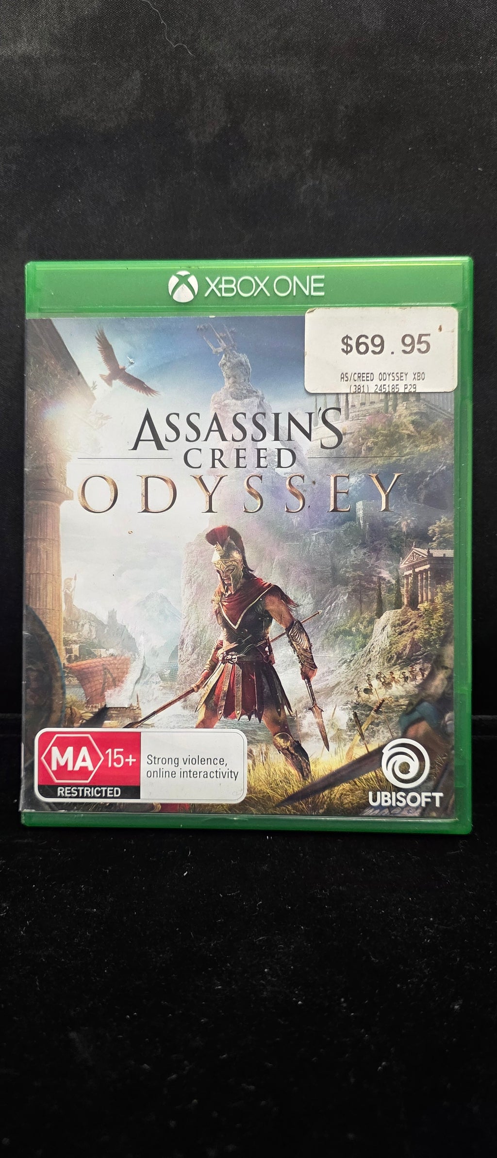 #P024 Xbox One Assassin’s Creed Odyssey (MA15+, PAL AUS) – Complete Case & Art, Tested