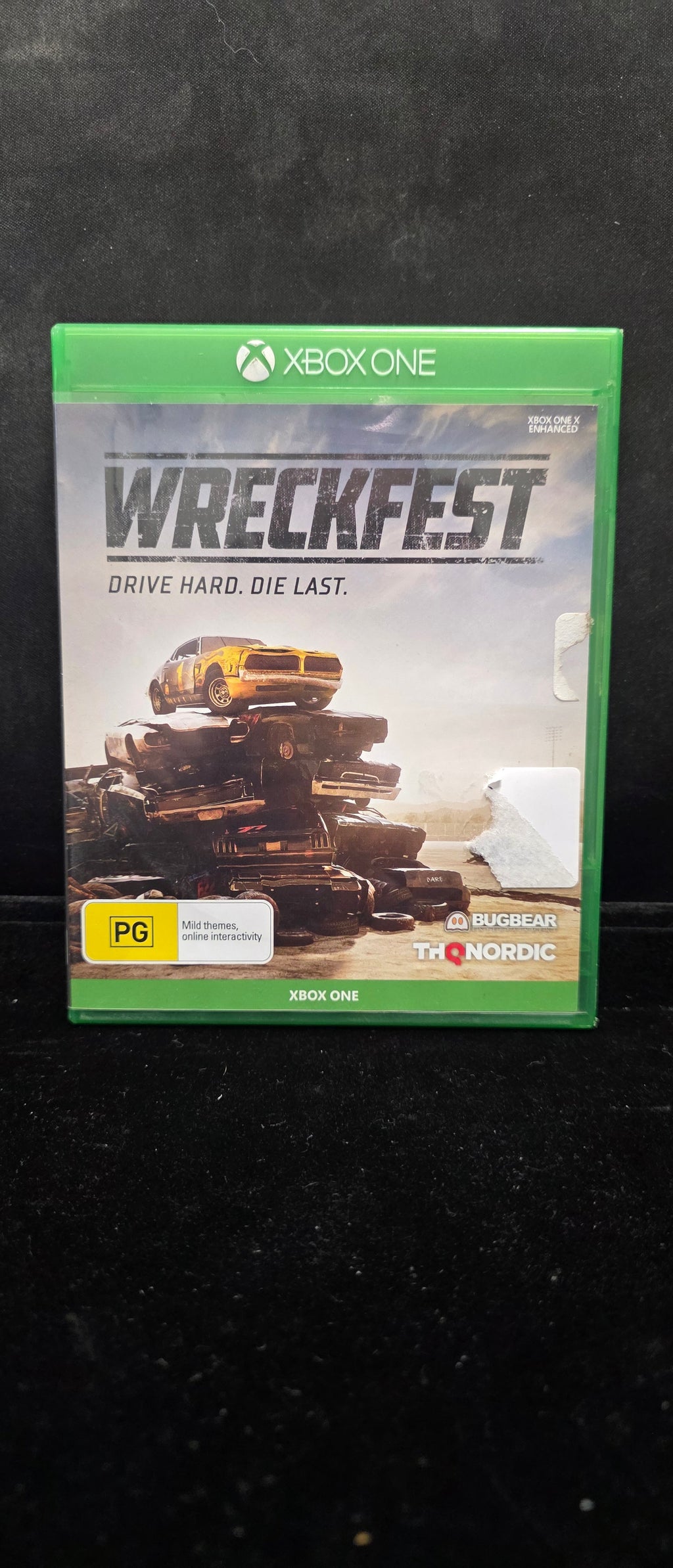 #P024 Wreckfest (Xbox One) – Xbox One X Enhanced Racing Game – THQ Nordic / Bugbear