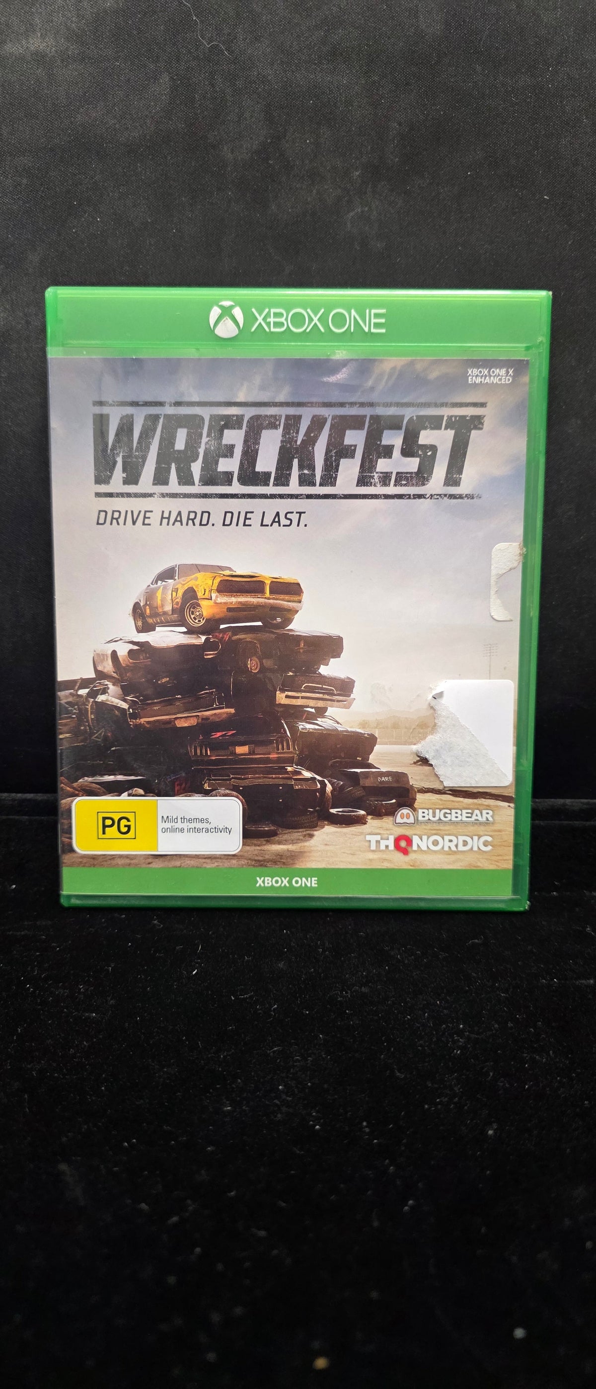 #P024 Wreckfest (Xbox One) – Xbox One X Enhanced Racing Game – THQ Nordic / Bugbear