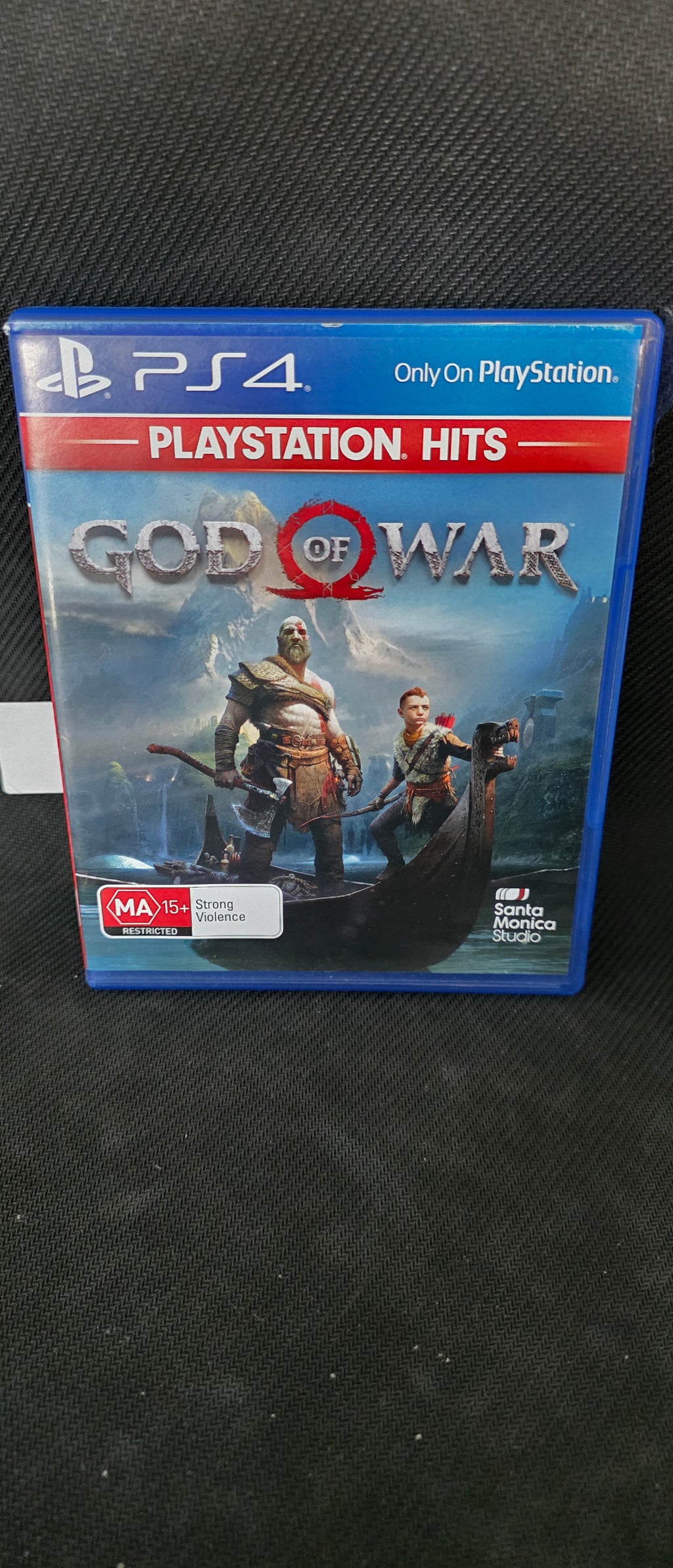 #P029 PS4 God of War – PlayStation Hits Edition (MA15+ AU) – Complete Case & Disc