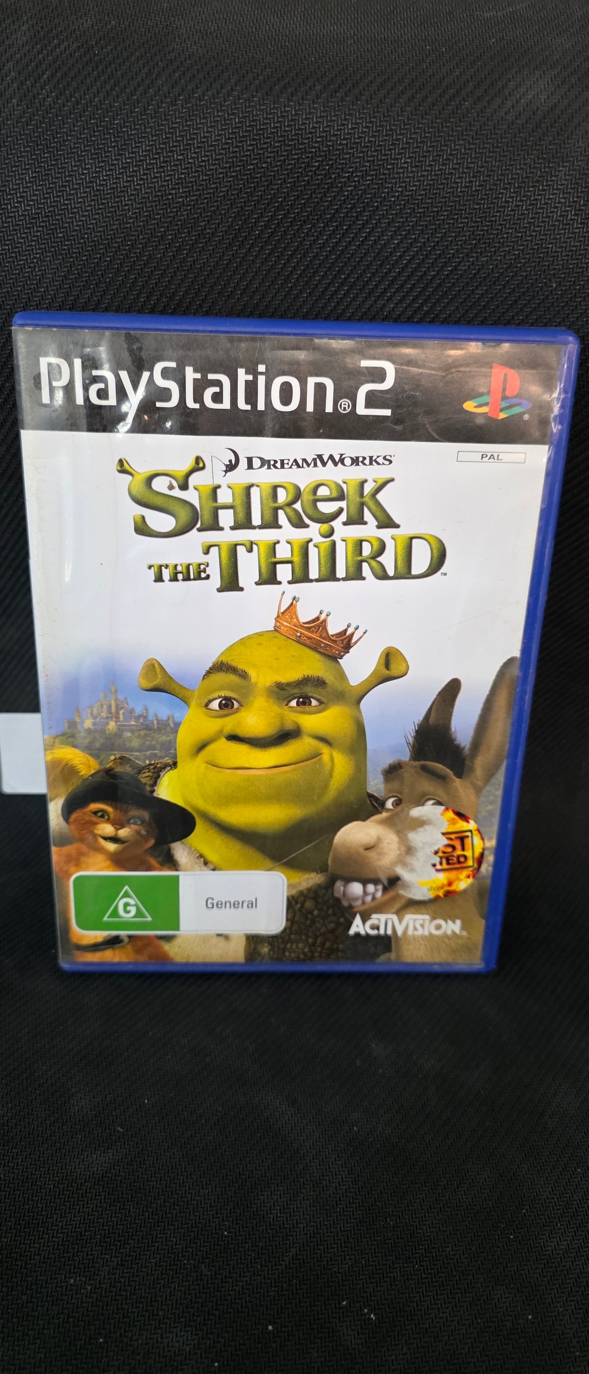 #P029 Shrek the Third (PlayStation 2 PS2, PAL) – Activision, G Rated Family Game