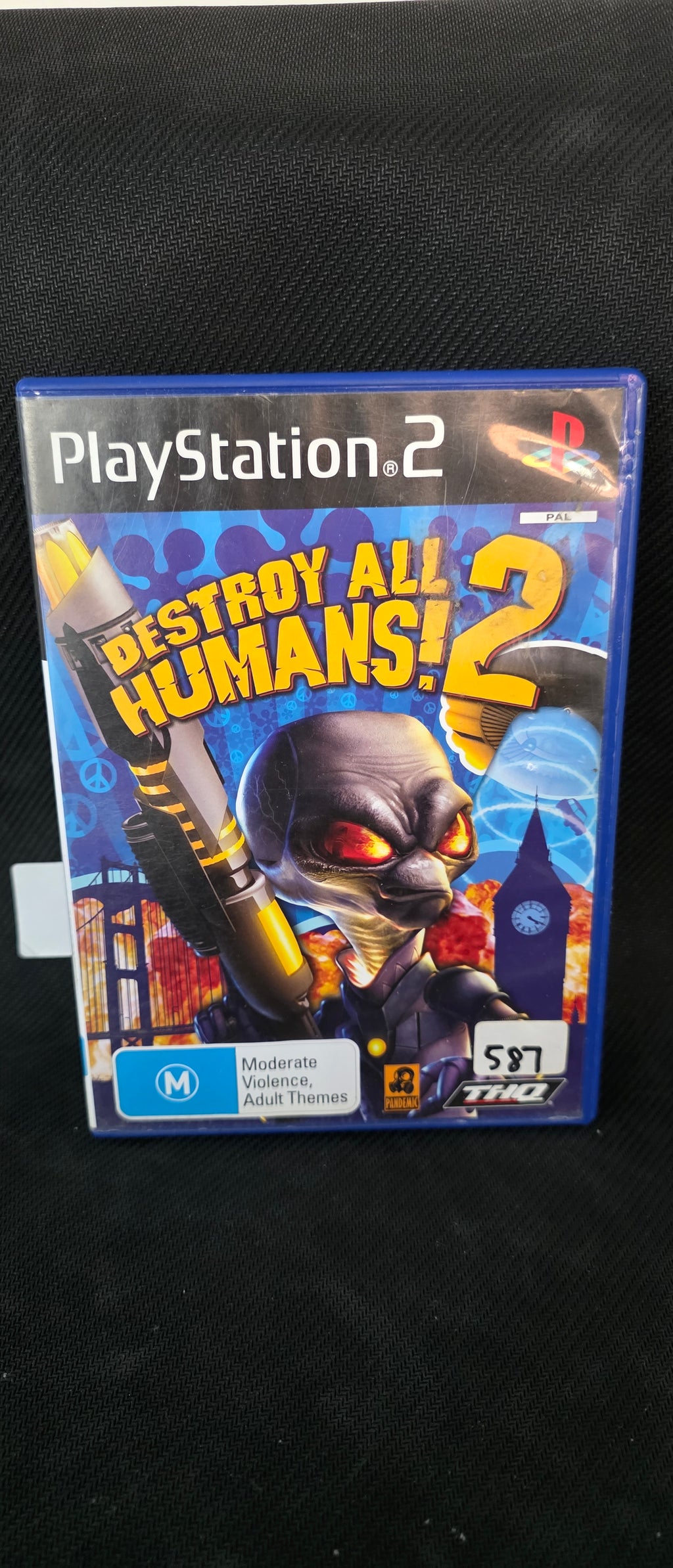 #P029 Destroy All Humans! 2 (PlayStation 2, PS2) PAL – Original Game Case