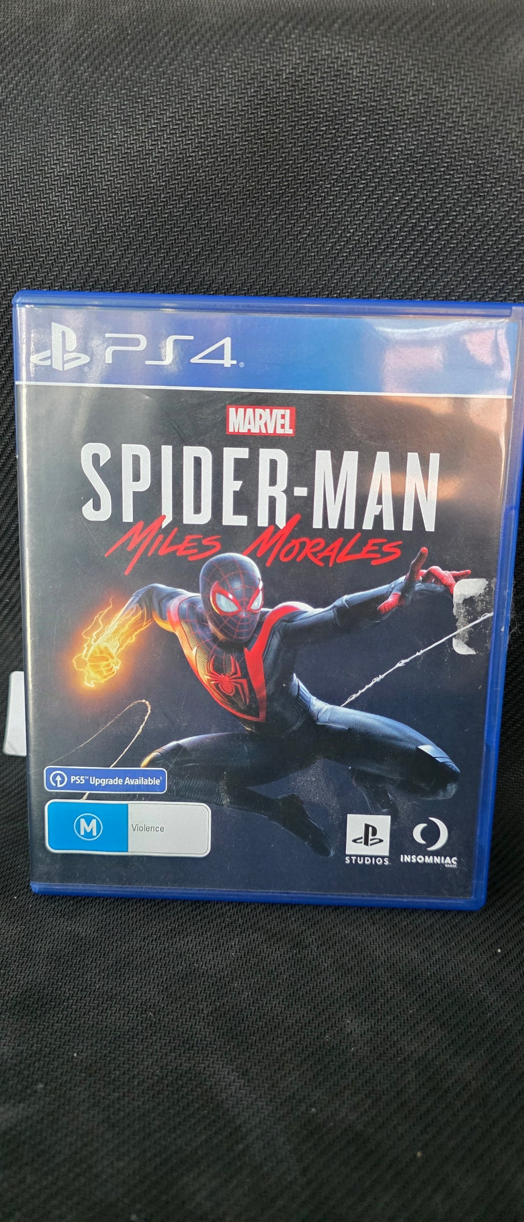 #P029 PS4 Game – Marvel Spider-Man: Miles Morales (M Rating, PS5 Upgrade Available)