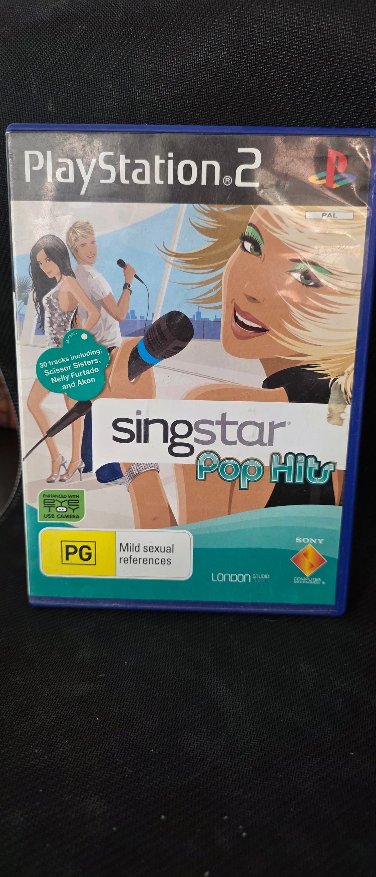 #P029 PlayStation 2 **SingStar: Pop Hits** (PAL AUS) – Complete Case & Manual, Tested & Working