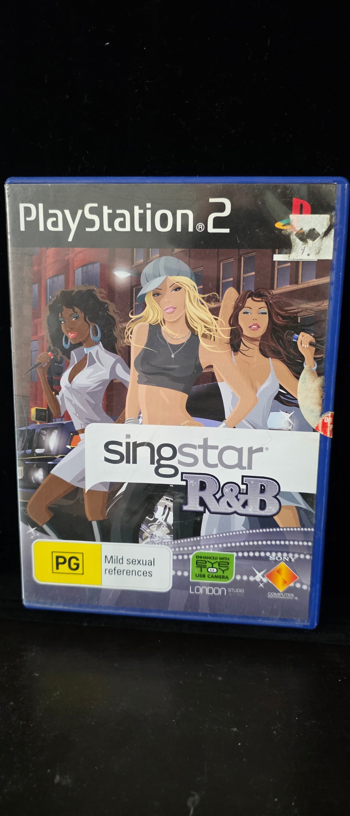 #P027 PS2 SingStar R&B (PlayStation 2) – PAL AUS Release, Complete Case & Artwork, PG Rated