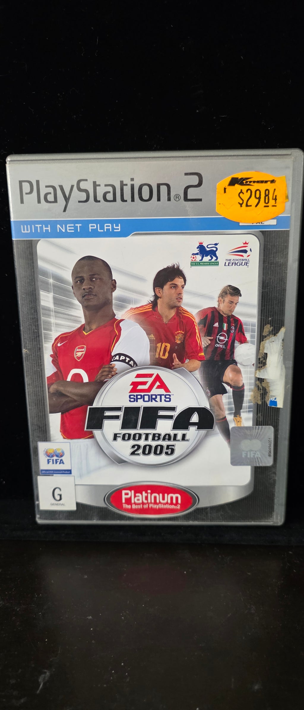 #P027 PS2 FIFA Football 2005 Platinum (PAL) – PlayStation 2 Soccer Game