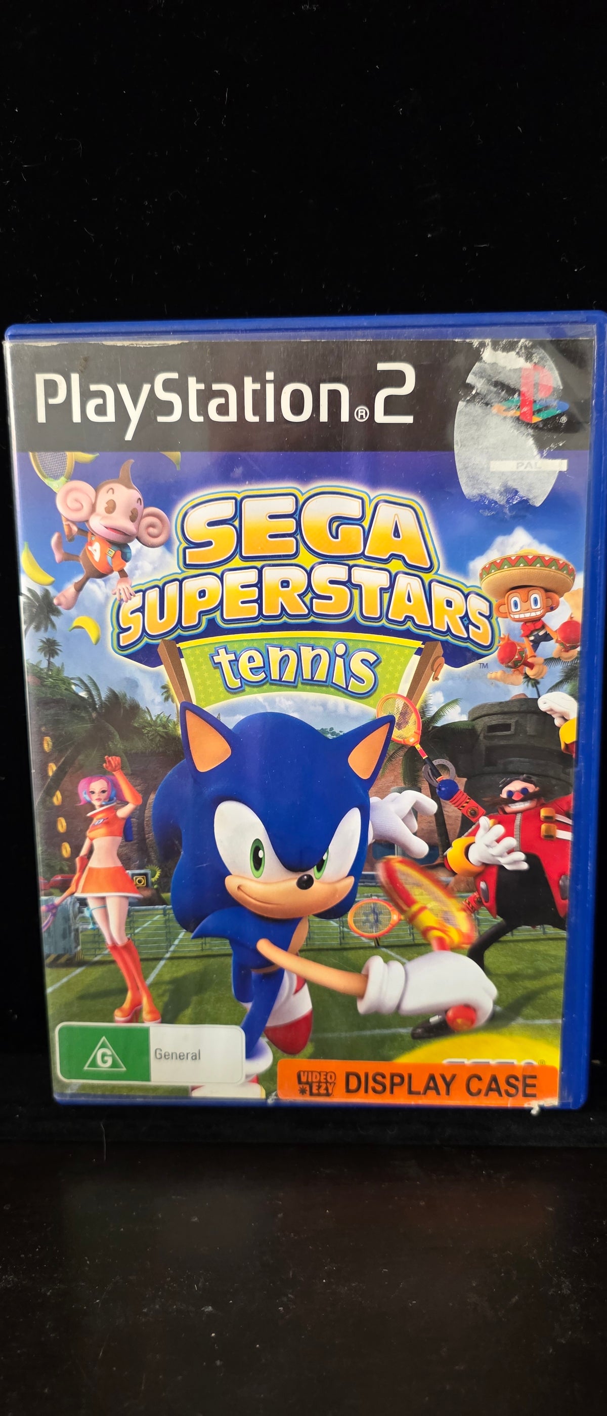 #P027 PS2 Sega Superstars Tennis PAL – Video Ezy Display Case