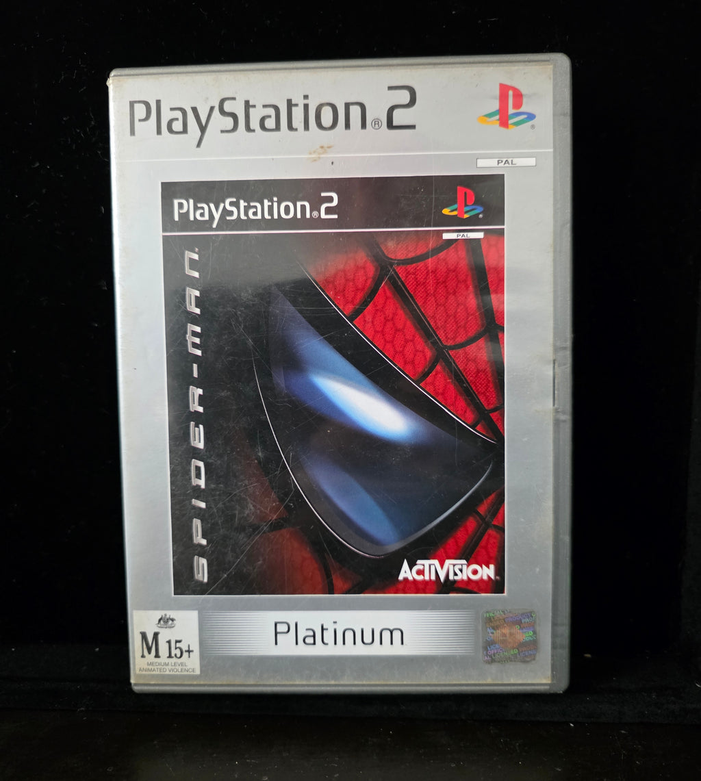 #P027 Spider-Man (Platinum) – PlayStation 2 PS2 Game PAL Activision AU/NZ Release M15+