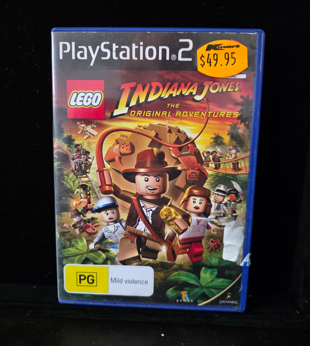 #P027 PS2 LEGO Indiana Jones: The Original Adventures (PlayStation 2, PAL AU, PG) w/ Case