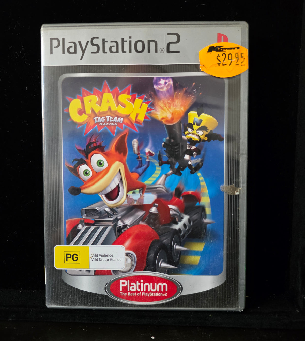 #P027 Crash Tag Team Racing (Platinum) PS2 – Complete PAL AUS Retro Game