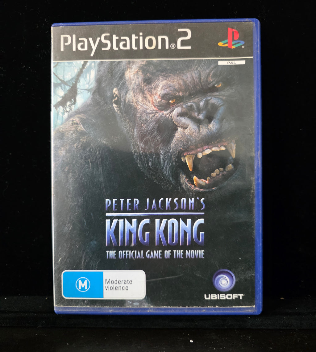 #P027 PlayStation 2 **Peter Jackson’s King Kong: The Official Game of the Movie** (PAL, Ubisoft)