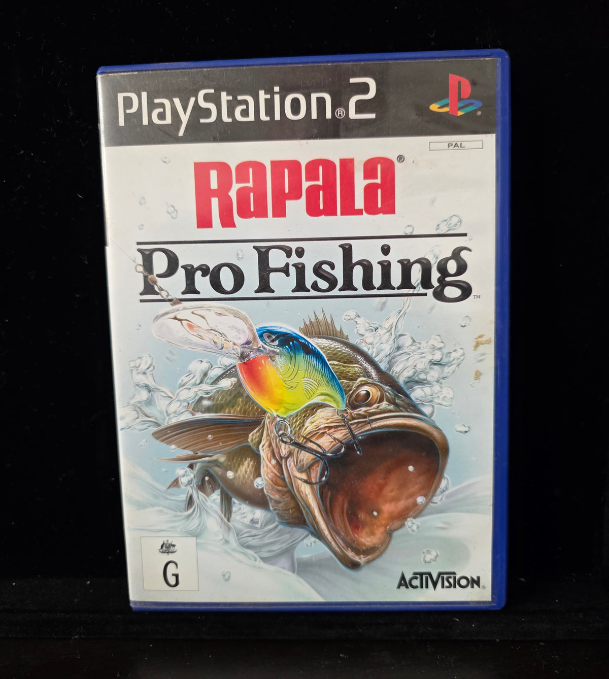 #P028 Sony PlayStation 2 PS2 – Rapala Pro Fishing – PAL – Complete CIB Fishing Game