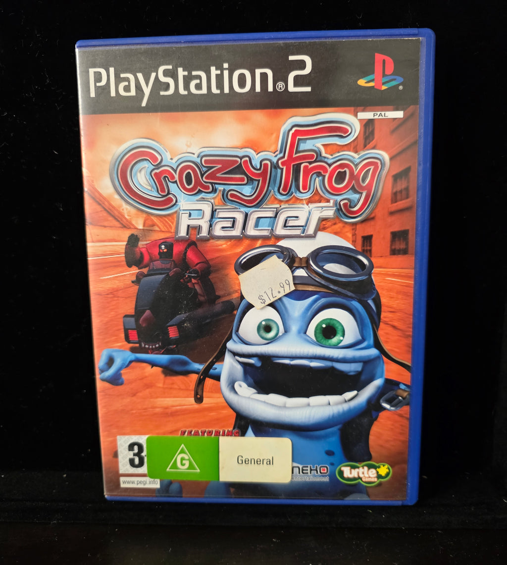 #P028 Crazy Frog Racer – Sony PlayStation 2 PS2 Game (PAL, Complete)