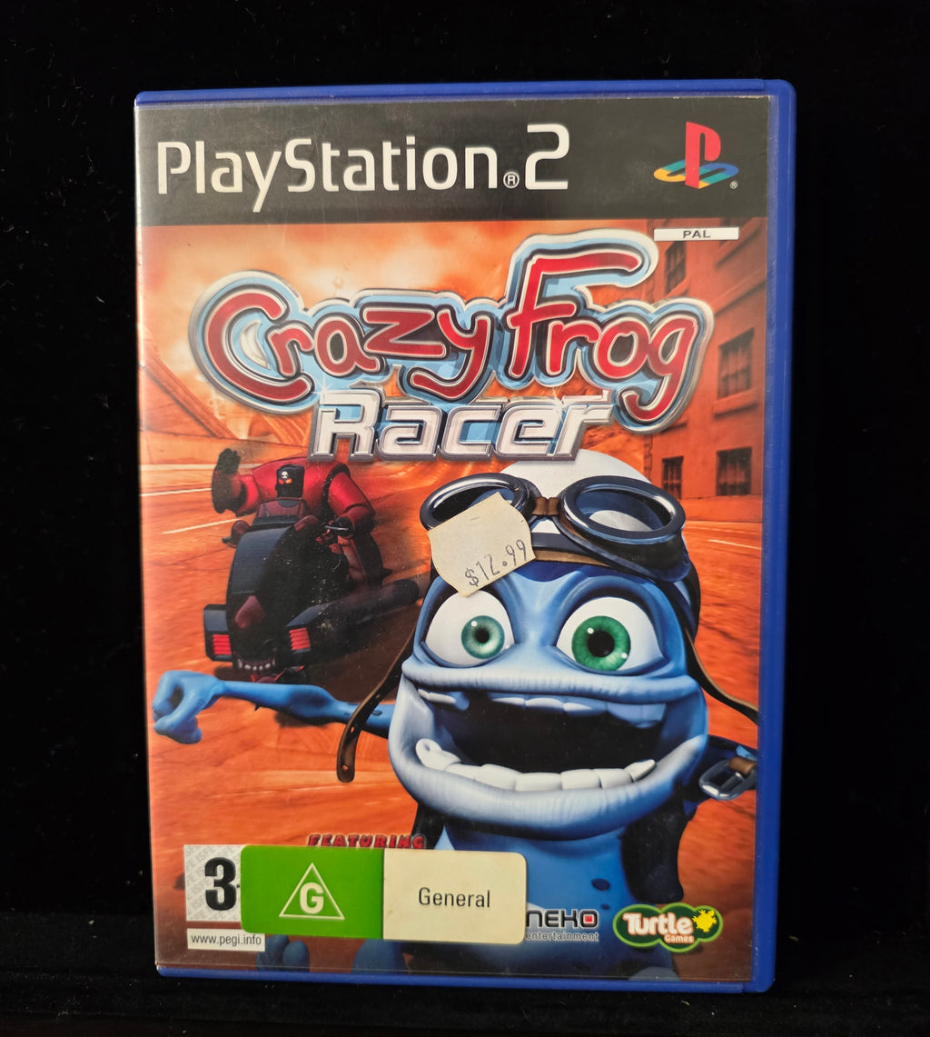 #P028 PS2 Crazy Frog Racer (PAL) – PlayStation 2 Game, Australian G Rating