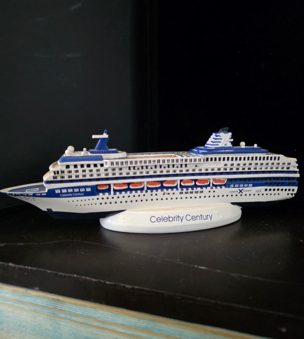 #P028 Celebrity Cruises “Celebrity Century” Ship Souvenir Model Collectible