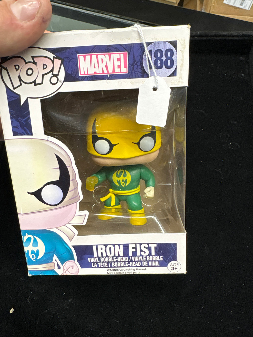 #C122 Funko Pop Marvel #188 Iron Fist – Vaulted OG Release – Great Condition!