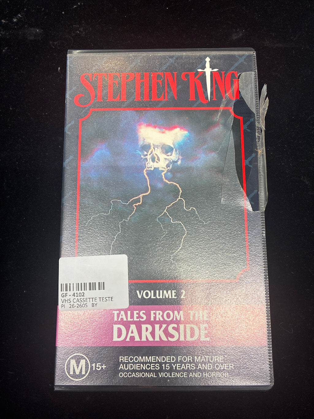 #PO14  Stephen King Tales From the Darkside Volume 2 VHS (1991) M‑Rated Horror Classic