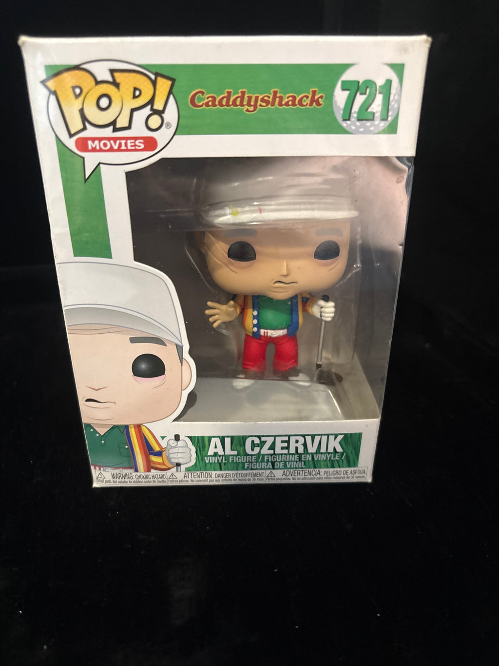 #P008 Funko Pop Movies Caddyshack #721 – Al Czervik (Vaulted?) Figure NIB